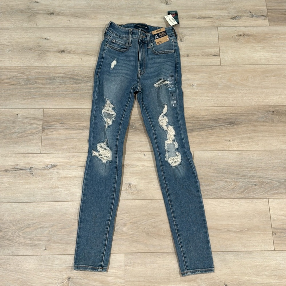 High rise jegging
